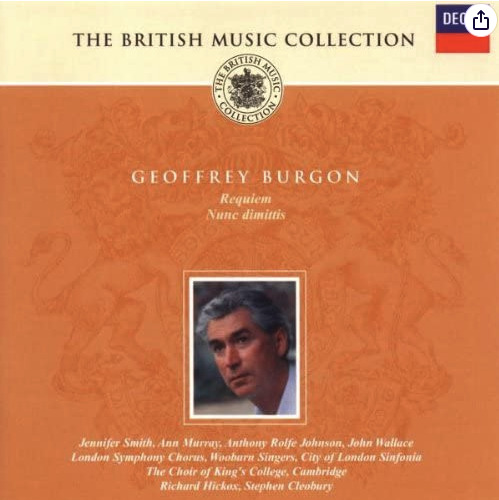 The British Music Collection: Geoffrey Burgon